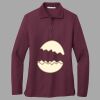 Women's Silk Touch Long Sleeve Polo Thumbnail