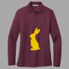 Women's Silk Touch Long Sleeve Polo Thumbnail
