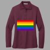 Women's Silk Touch Long Sleeve Polo Thumbnail