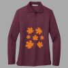 Women's Silk Touch Long Sleeve Polo Thumbnail