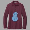 Women's Silk Touch Long Sleeve Polo Thumbnail