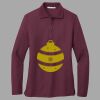 Women's Silk Touch Long Sleeve Polo Thumbnail