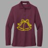 Women's Silk Touch Long Sleeve Polo Thumbnail