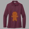 Women's Silk Touch Long Sleeve Polo Thumbnail