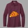 Women's Silk Touch Long Sleeve Polo Thumbnail
