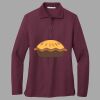 Women's Silk Touch Long Sleeve Polo Thumbnail