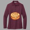 Women's Silk Touch Long Sleeve Polo Thumbnail