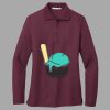 Women's Silk Touch Long Sleeve Polo Thumbnail