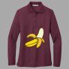 Women's Silk Touch Long Sleeve Polo Thumbnail