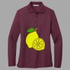 Women's Silk Touch Long Sleeve Polo Thumbnail