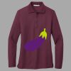 Women's Silk Touch Long Sleeve Polo Thumbnail