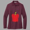 Women's Silk Touch Long Sleeve Polo Thumbnail