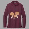 Women's Silk Touch Long Sleeve Polo Thumbnail