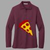 Women's Silk Touch Long Sleeve Polo Thumbnail