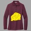 Women's Silk Touch Long Sleeve Polo Thumbnail