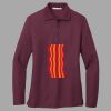 Women's Silk Touch Long Sleeve Polo Thumbnail