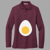 Women's Silk Touch Long Sleeve Polo Thumbnail