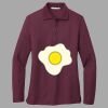 Women's Silk Touch Long Sleeve Polo Thumbnail