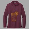 Women's Silk Touch Long Sleeve Polo Thumbnail