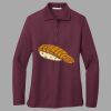 Women's Silk Touch Long Sleeve Polo Thumbnail