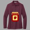 Women's Silk Touch Long Sleeve Polo Thumbnail