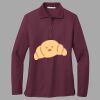 Women's Silk Touch Long Sleeve Polo Thumbnail