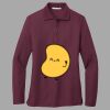 Women's Silk Touch Long Sleeve Polo Thumbnail