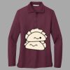 Women's Silk Touch Long Sleeve Polo Thumbnail