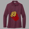 Women's Silk Touch Long Sleeve Polo Thumbnail