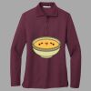 Women's Silk Touch Long Sleeve Polo Thumbnail