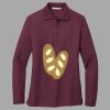 Women's Silk Touch Long Sleeve Polo Thumbnail