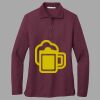 Women's Silk Touch Long Sleeve Polo Thumbnail