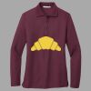 Women's Silk Touch Long Sleeve Polo Thumbnail