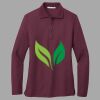 Women's Silk Touch Long Sleeve Polo Thumbnail