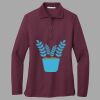 Women's Silk Touch Long Sleeve Polo Thumbnail