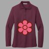 Women's Silk Touch Long Sleeve Polo Thumbnail