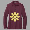 Women's Silk Touch Long Sleeve Polo Thumbnail