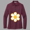 Women's Silk Touch Long Sleeve Polo Thumbnail