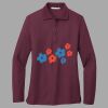 Women's Silk Touch Long Sleeve Polo Thumbnail