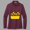 Women's Silk Touch Long Sleeve Polo Thumbnail