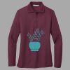 Women's Silk Touch Long Sleeve Polo Thumbnail