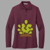Women's Silk Touch Long Sleeve Polo Thumbnail