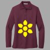 Women's Silk Touch Long Sleeve Polo Thumbnail