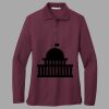 Women's Silk Touch Long Sleeve Polo Thumbnail