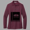 Women's Silk Touch Long Sleeve Polo Thumbnail