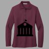 Women's Silk Touch Long Sleeve Polo Thumbnail