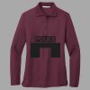 Women's Silk Touch Long Sleeve Polo Thumbnail