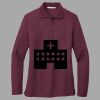 Women's Silk Touch Long Sleeve Polo Thumbnail