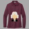 Women's Silk Touch Long Sleeve Polo Thumbnail