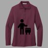 Women's Silk Touch Long Sleeve Polo Thumbnail